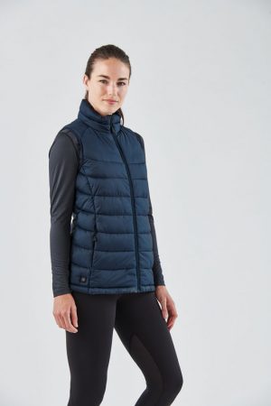 The Stormtech Womens Stavanger Thermal Vest is a warm, ultralight polyfill vest. Available in 5 colours. Sizes XS - 2XL.
