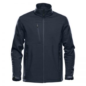 The Stormtech Mens Cascades Softshell is a heavy weight, water resistant jacket. Zippered hand warmers and pockets. Available in 5 colours.