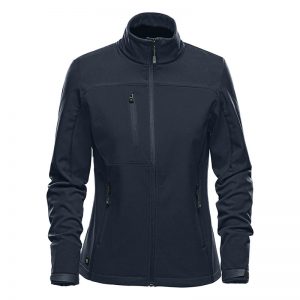 The Stormtech Womens Cascades Softshell is a heavy weight, water resistant jacket. Zippered hand warmers and pockets. Available in 5 colours.