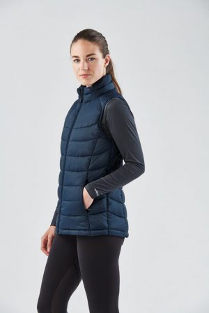 The Stormtech Womens Stavanger Thermal Vest is a warm, ultralight polyfill vest. Available in 5 colours. Sizes XS - 2XL.