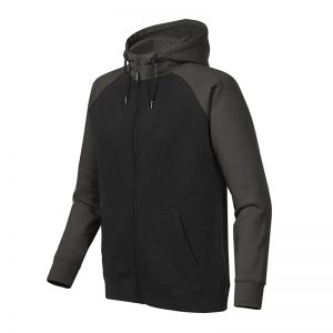 The Stormtech Men's Omega Zip Hoody is a cotton/poly blend hoody with kanga pocket. Hood with drawstring. 5 colours. Sizes S - 5XL.