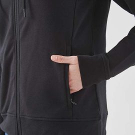 The Stormtech Women's Dockyard Performance F/Z Hoody is a cotton/poly blend zip hoody with pockets. Available in 2 colours. Sizes XS - 3XL.