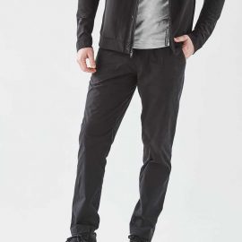 The Stormtech Men's Soho Performance Pant is an ultra-light and soft pant with multiple pockets. Available in Black. Sizes XS - 3XL.