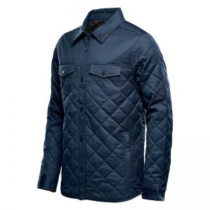 The Stormtech Men's Bushwick Quilted Jacket is a quilted polyfill jacket with a snap enclosure. Multiple pockets. Available in 3 colours.