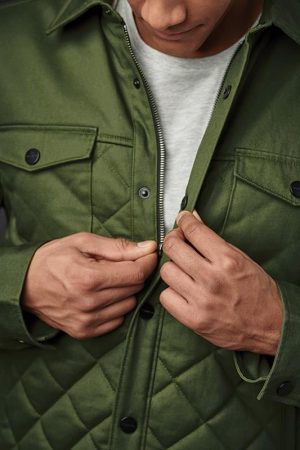 The Stormtech Men's Bushwick Quilted Jacket is a quilted polyfill jacket with a snap enclosure. Multiple pockets. Available in 3 colours.
