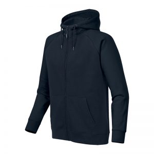 The Stormtech Men's Omega Zip Hoody is a cotton/poly blend hoody with kanga pocket. Hood with drawstring. 5 colours. Sizes S - 5XL.