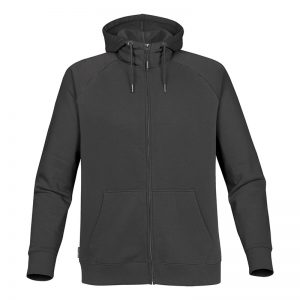 The Stormtech Men's Omega Zip Hoody is a cotton/poly blend hoody with kanga pocket. Hood with drawstring. 5 colours. Sizes S - 5XL.