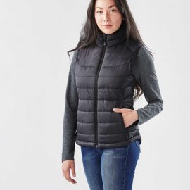 The Stormtech Womens Stavanger Thermal Vest is a warm, ultralight polyfill vest. Available in 5 colours. Sizes XS - 2XL.