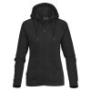 The Stormtech Women's Omega Zip Hoody is a cotton/poly blend hoody with kanga pocket. Hood with drawstring. 5 colours. Sizes XS - 3XL.
