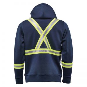 The Stormtech Men's Omega Reflective Zip Hoody is a cotton/poly blend zip hoodie with reflective taping. 2 colours. Sizes XS - 5XL.