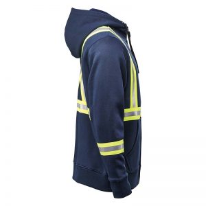 The Stormtech Men's Omega Reflective Zip Hoody is a cotton/poly blend zip hoodie with reflective taping. 2 colours. Sizes XS - 5XL.