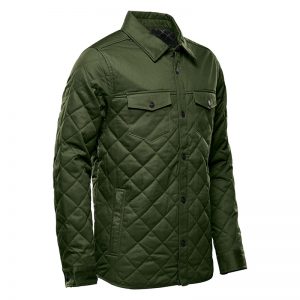 The Stormtech Men's Bushwick Quilted Jacket is a quilted polyfill jacket with a snap enclosure. Multiple pockets. Available in 3 colours.