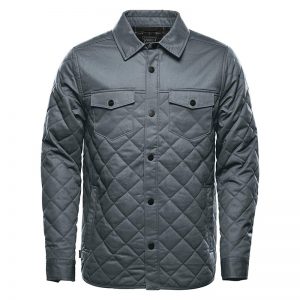 The Stormtech Men's Bushwick Quilted Jacket is a quilted polyfill jacket with a snap enclosure. Multiple pockets. Available in 3 colours.