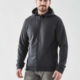 The Stormtech Men's Dockyard Performance F/Z Hoody is a cotton/poly blend zip hoody with pockets. Available in 2 colours. Sizes S - 5XL.
