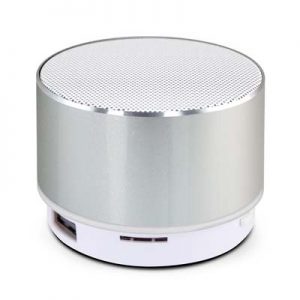 The TRENDS Oracle Bluetooth Speaker is a stylish 3W, metal Bluetooth speaker.  In Gunmetal or Silver.  Engraving or colour branding available.