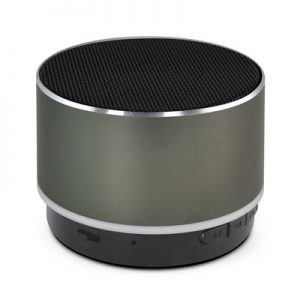 The TRENDS Oracle Bluetooth Speaker is a stylish 3W, metal Bluetooth speaker.  In Gunmetal or Silver.  Engraving or colour branding available.