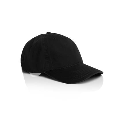 The AS Colour Access Five Panel Cap is a low profile, 5 panel cap.  Curved Peak.  100% Cotton.  Adjustable fastener.  4 colours.  Embroidery available.