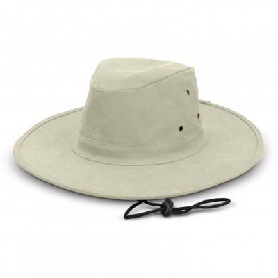 The TRENDS Austral Wide Brim Hat is a cotton twill, classic wide brim hat. UPF50. 8 colours. Full Colour transfer available for your logo branding.