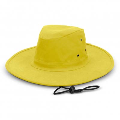 The TRENDS Austral Wide Brim Hat is a cotton twill, classic wide brim hat. UPF50. 8 colours. Full Colour transfer available for your logo branding.