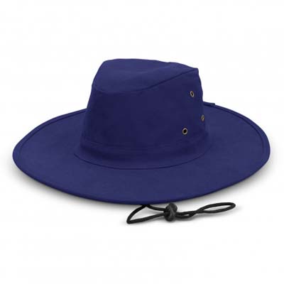 The TRENDS Austral Wide Brim Hat is a cotton twill, classic wide brim hat. UPF50. 8 colours. Full Colour transfer available for your logo branding.