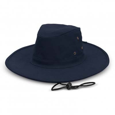 The TRENDS Austral Wide Brim Hat is a cotton twill, classic wide brim hat. UPF50. 8 colours. Full Colour transfer available for your logo branding.
