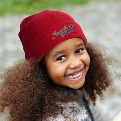 The TRENDS Everest Youth Beanie is a warm, knitted, acrylic beanie with roll up cuff.  Youth size.  8 colours.  Great embroidered youth beanies.