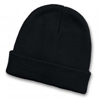 The TRENDS Everest Youth Beanie is a warm, knitted, acrylic beanie with roll up cuff.  Youth size.  8 colours.  Great embroidered youth beanies.