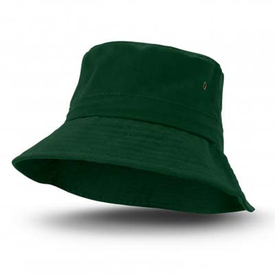 The TRENDS Explore Bucket Hat is a 100% cotton twill, adjustable toggle hat.  UPF50.  3 sizes.  8 colours.  Embroidery or colourflex transfers available.