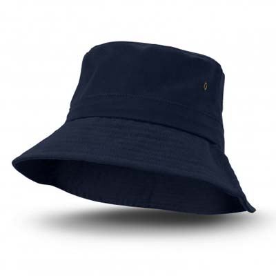 The TRENDS Explore Bucket Hat is a 100% cotton twill, adjustable toggle hat.  UPF50.  3 sizes.  8 colours.  Embroidery or colourflex transfers available.