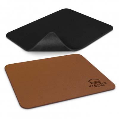 The TRENDS Leatherette Mouse Pad is a premium mouse mat - made from leather look PU.  2 colours available.  Debossing and full colour transfer available.