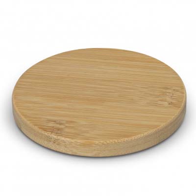 The TRENDS Bamboo Bottle Opener Coaster Round is a circular coaster made from bamboo,  In built bottle opener.  Print or engraving available.  
