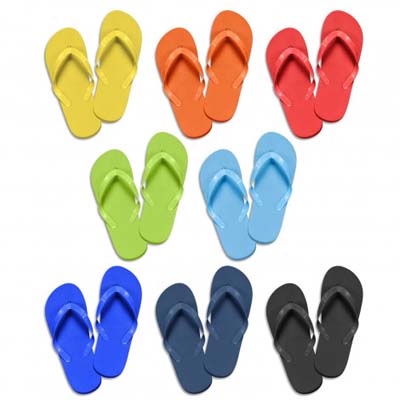 The TRENDS Tidal Flip Flops are comfortable flip flops with colour matched PVC Straps.  Perfect summer accessory.  Branding available on straps. 