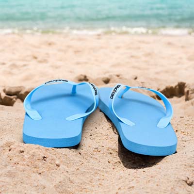 The TRENDS Tidal Flip Flops are comfortable flip flops with colour matched PVC Straps.  Perfect summer accessory.  Branding available on straps. 