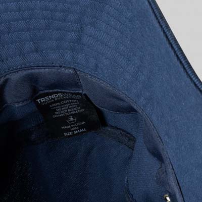 The TRENDS Yuma Bucket Hat is a premium wide brim bucket hat. 100% cotton twill. 3 colours. Transfer or embroidery available.