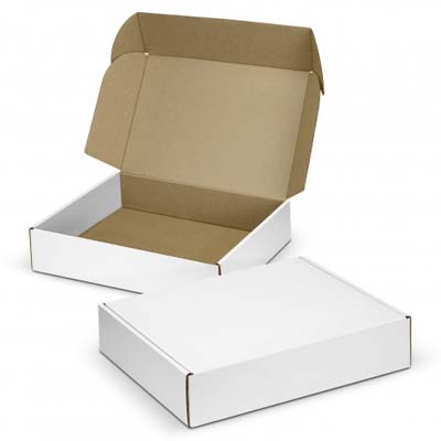The TRENDS Die Cut Box with Locking Lid is available in multiple sizes.  Premium, XL  presentation box.  Digital full colour printing available.