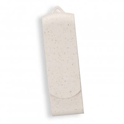 The TRENDS Choice 8GB Flash Drive is a stylish flash drive made from wheat straw fibre and polypropylene.  Branding available on the swivel.