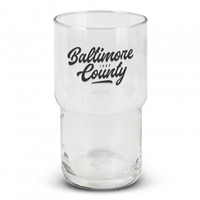 The TRENDS Deco Hi Ball Glass is made from soda lime glass.  630ml.  Engraving or printing available with your logo.  Art deco inspired.