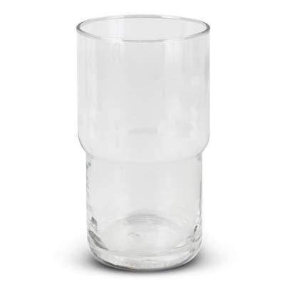 The TRENDS Deco Hi Ball Glass is made from soda lime glass.  630ml.  Engraving or printing available with your logo.  Art deco inspired.