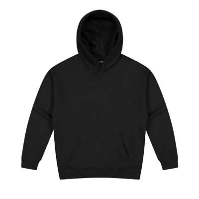 The Cloke Unplugged Hoodie is a 300gsm, boxy fit hoodie.  No drawstrings.  80% cotton, anti pill.  5 colours.  XS - 5XL available.