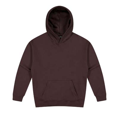 The Cloke Unplugged Hoodie is a 300gsm, boxy fit hoodie.  No drawstrings.  80% cotton, anti pill.  5 colours.  XS - 5XL available.