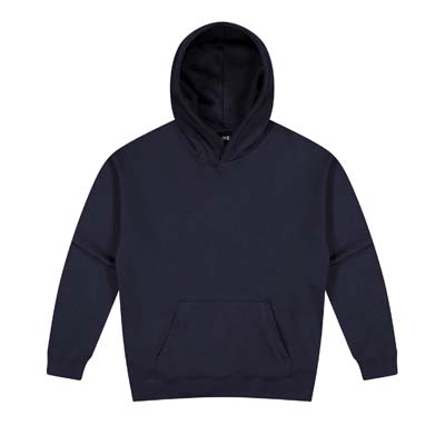 The Cloke Unplugged Hoodie is a 300gsm, boxy fit hoodie.  No drawstrings.  80% cotton, anti pill.  5 colours.  XS - 5XL available.