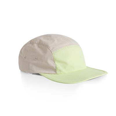 The AS Colour Two Tone Nylon Cap is a 2 tone, low profile, 5 panel cap. Lightweight, 100% Recycled Nylon. 5 colours.