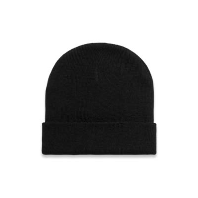 The AS Colour Cuff Beanie is a tight knit, mid-weight 100% acrylic. Longer body. 22 colours. Embroider your logo on the front to really make a statement.