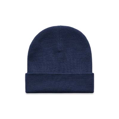 The AS Colour Cuff Beanie is a tight knit, mid-weight 100% acrylic. Longer body. 22 colours. Embroider your logo on the front to really make a statement.