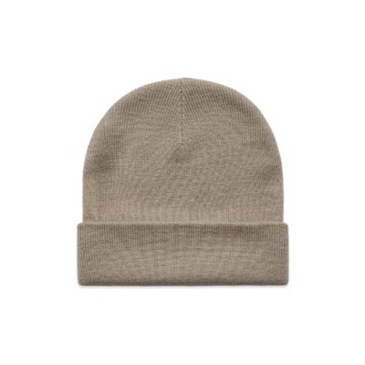 The AS Colour Cuff Beanie is a tight knit, mid-weight 100% acrylic. Longer body. 22 colours. Embroider your logo on the front to really make a statement.