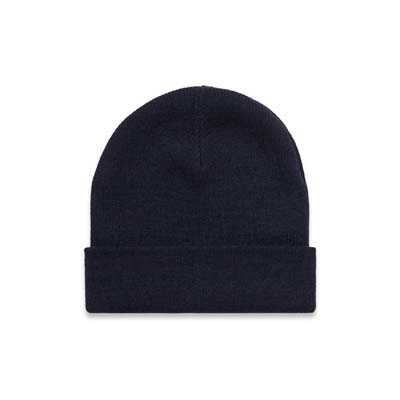 The AS Colour Cuff Beanie is a tight knit, mid-weight 100% acrylic. Longer body. 22 colours. Embroider your logo on the front to really make a statement.