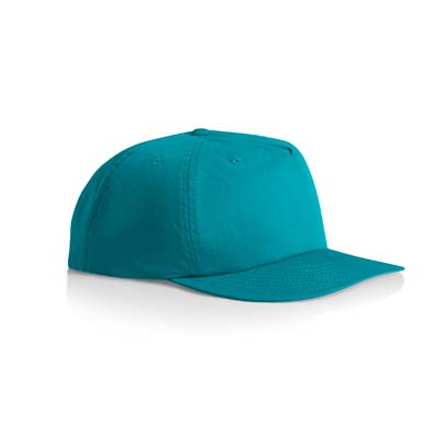 The AS Colour Surf Cap is a mid profile, snapback cap.  Lightweight.  100% Nylon.  49 colours.  Great for embroidery and retail brands.