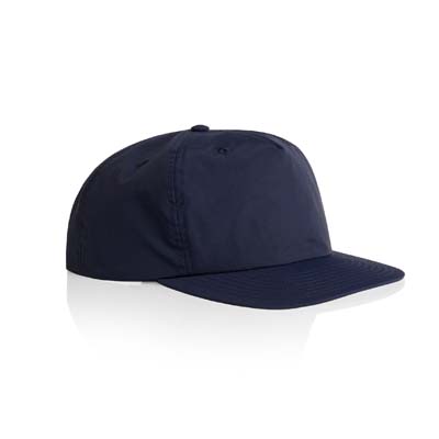 The AS Colour Surf Cap is a mid profile, snapback cap.  Lightweight.  100% Nylon.  49 colours.  Great for embroidery and retail brands.