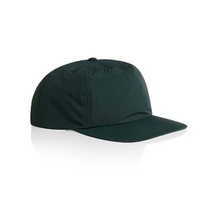 The AS Colour Surf Cap is a mid profile, snapback cap.  Lightweight.  100% Nylon.  49 colours.  Great for embroidery and retail brands.