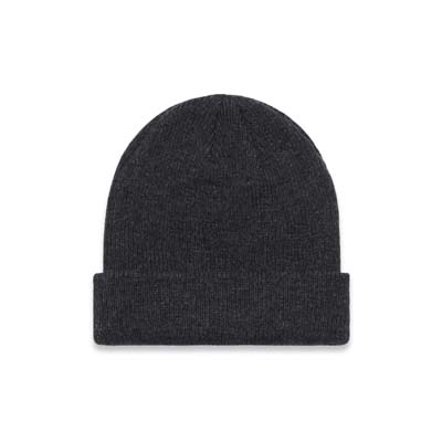 The AS Colour Knit Beanie is a mid weight ribbed beanie.  50% wool, 50% acrylic. 2 colours.  Cuffed hem.  Add your logo for your winter teamwear.